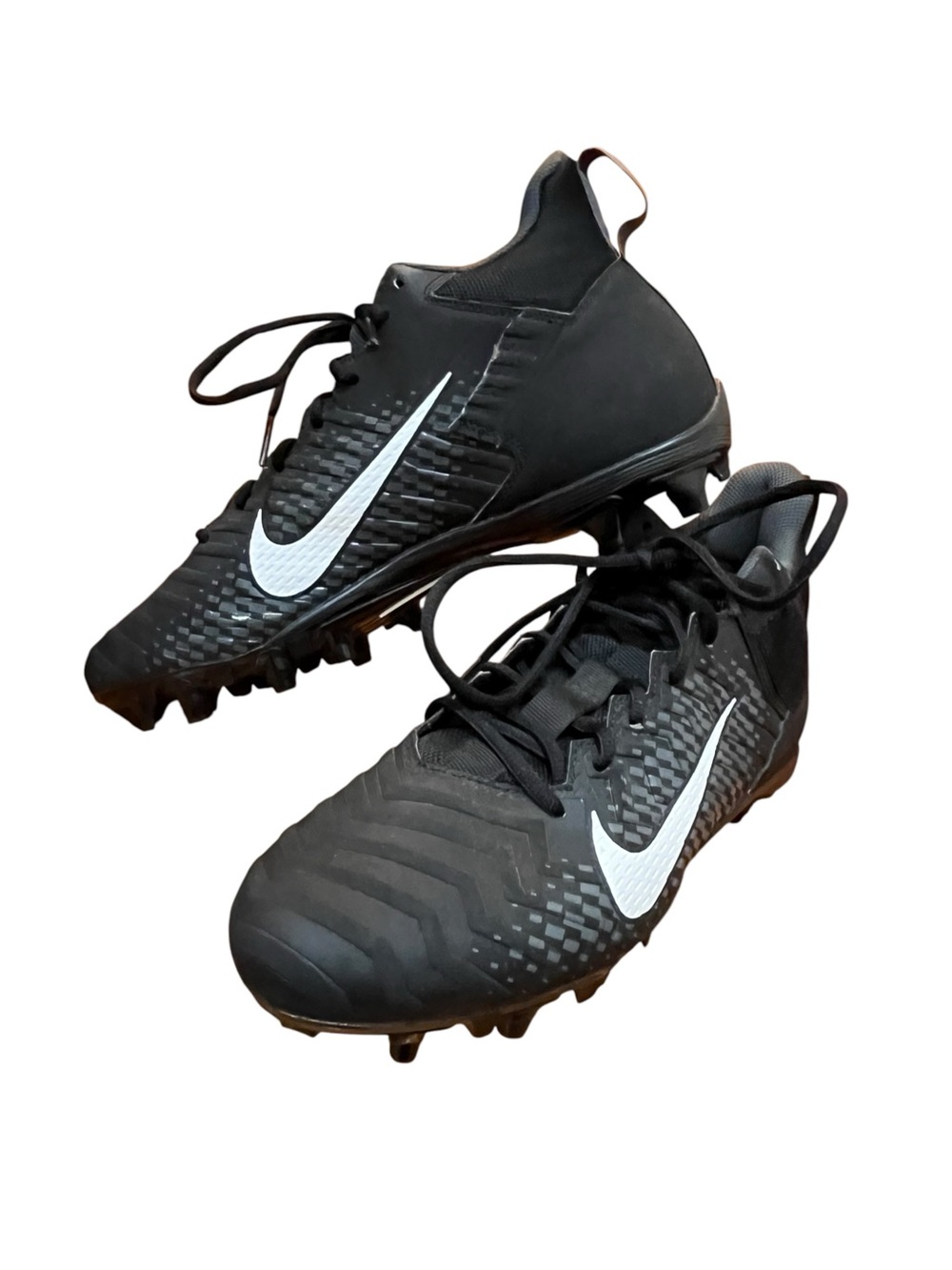 Nike Alpha Menace Football Cleats Black AQ8154-001 Black Men's size 11.5